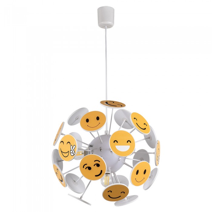 Παιδικό φωτιστικό οροφής μπάλα με emoji