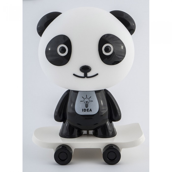 Φωτιζόμενο Panda Με Skateboard E14 220V Φωτιζόμενο Panda Με Skateboard E14 220V