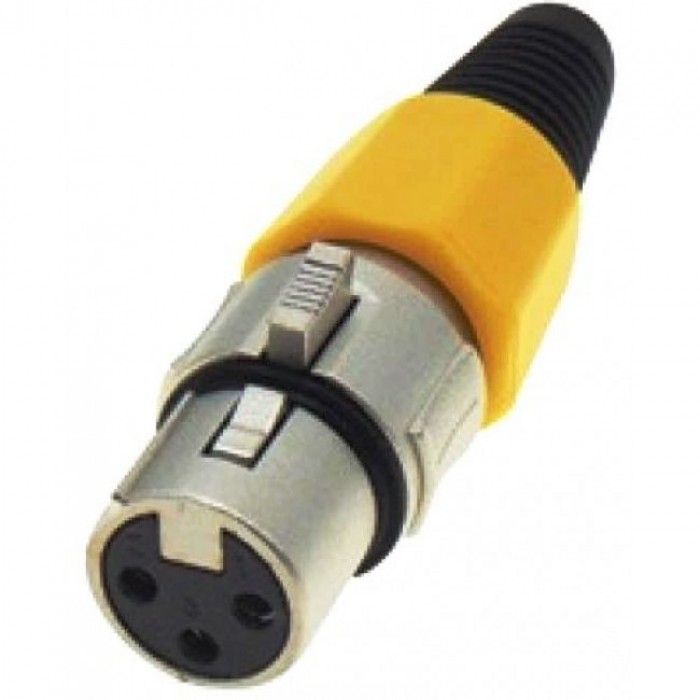 Βύσμα XLR Θηλυκό 3P LZ101 JKG