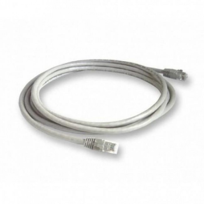 Patch Cord Χαλκού 0.5m Cat.6A UTP Γκρί 01-60-640/C CENTRAL