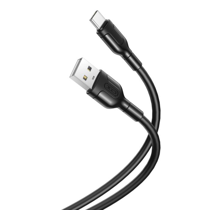Καλώδιο Φόρτισης USB TypeA Σε Type C 2.1A 1m Μαύρο NB212 XO Καλώδιο Φόρτισης USB TypeA Σε Type C 2.1A 1m Μαύρο NB212 XO