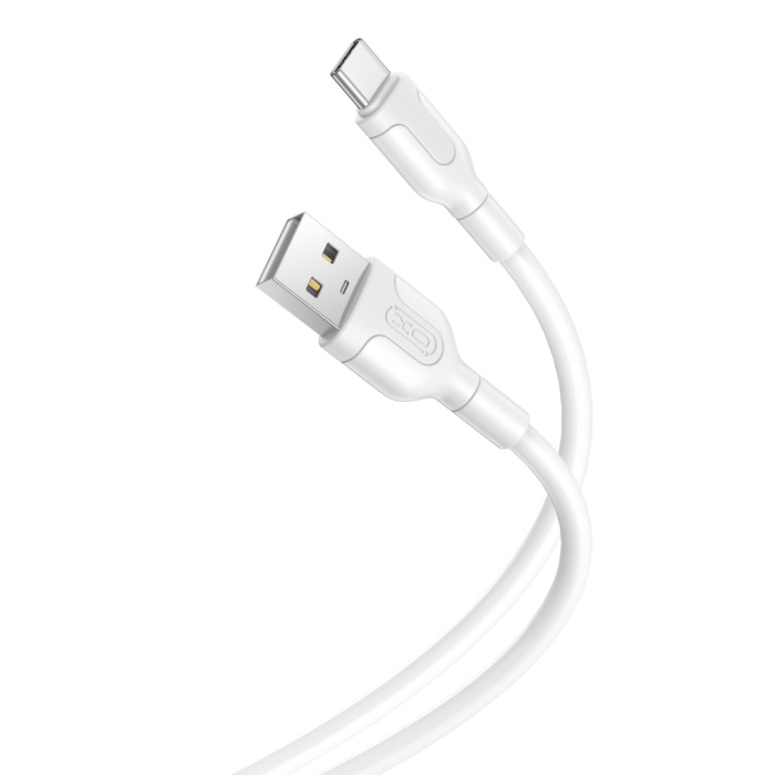Καλώδιο Φόρτισης USB TypeA Σε Type C 2.1A 1m Λευκό NB212 XO Καλώδιο Φόρτισης USB TypeA Σε Type C 2.1A 1m Λευκό NB212 XO
