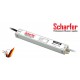 Μεταλλικό στεγανό τροφοδοτικό 12V 60W Scharfer IP67 - 7 χρόνια εγγύηση