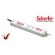 Μεταλλικό στεγανό τροφοδοτικό 24V 60W Scharfer IP67 - 7 χρόνια εγγύηση