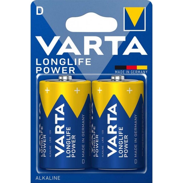Varta Longlife Power LR20 D (2τμχ) Varta Longlife Power LR20 D (2τμχ)