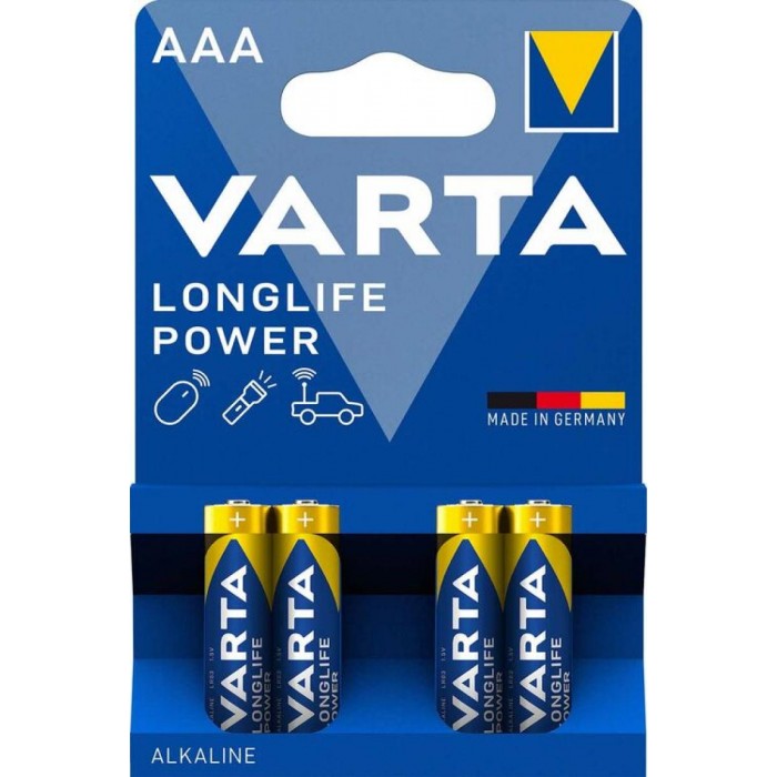 Varta Longlife Power LR03 AAA (4τμχ) Varta Longlife Power LR03 AAA (4τμχ)