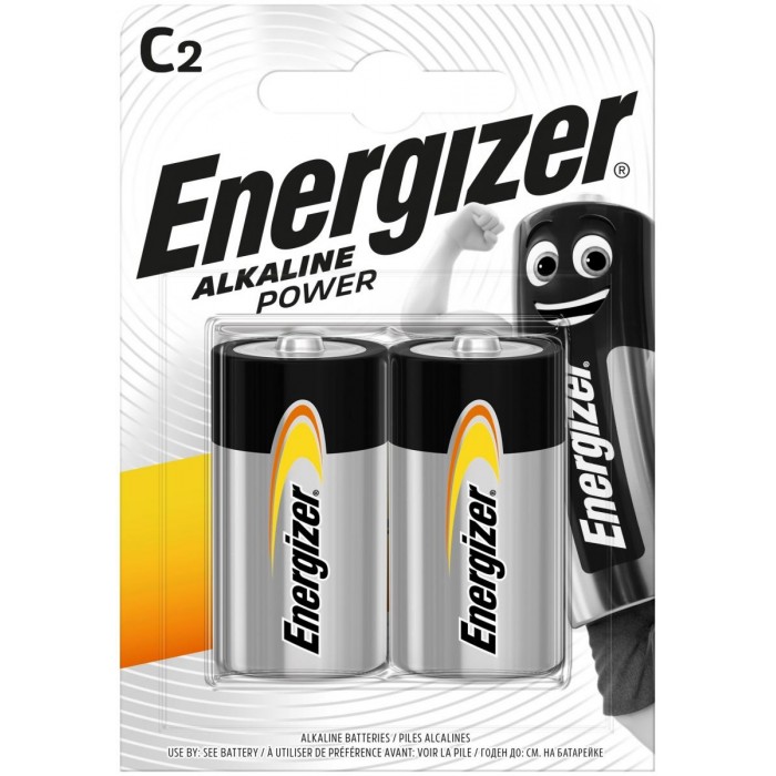 Energizer Power Αλκαλική C (2τμχ) Energizer Power Αλκαλική C (2τμχ)