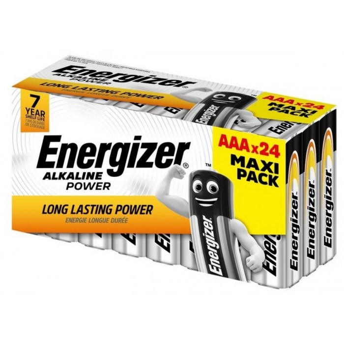 Energizer Power Αλκαλική AAA (24τμχ) Energizer Power Αλκαλική AAA (24τμχ)