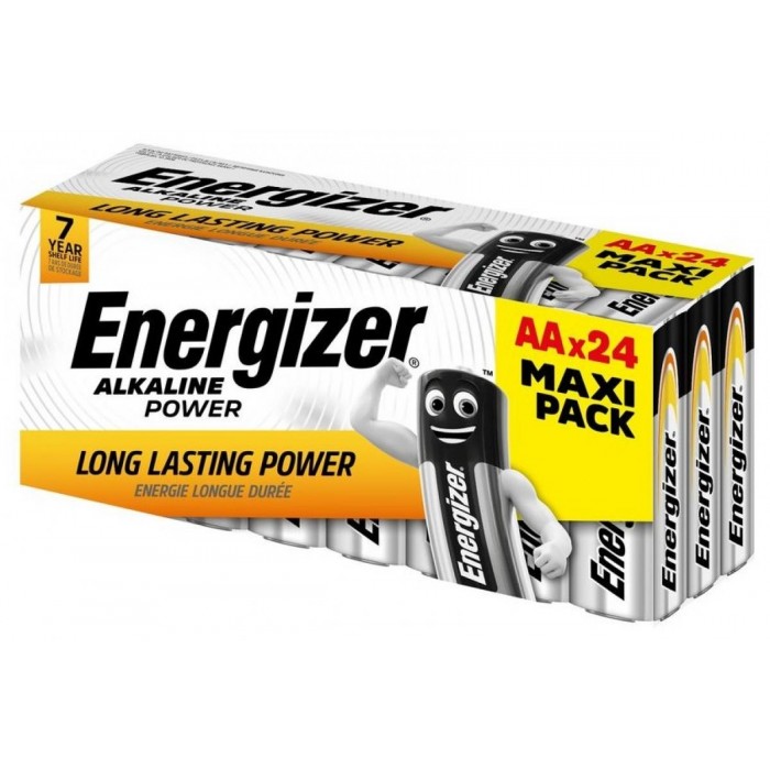 Energizer Power Αλκαλική AA (24τμχ) Energizer Power Αλκαλική AA (24τμχ)