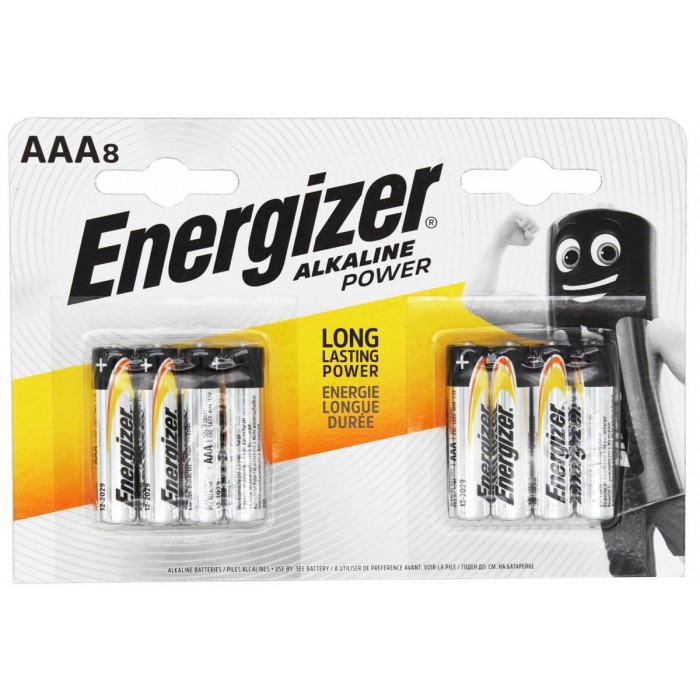 Energizer Power Αλκαλική AAA (8τμχ) Energizer Power Αλκαλική AAA (8τμχ)