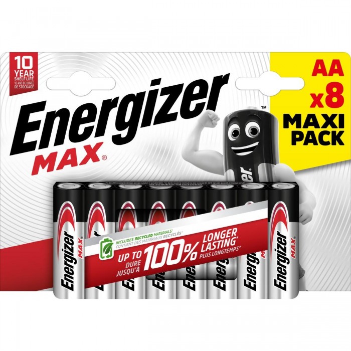 Energizer Max Alkaline AΑ (8 τμχ) Energizer Max Alkaline AΑ (8 τμχ)