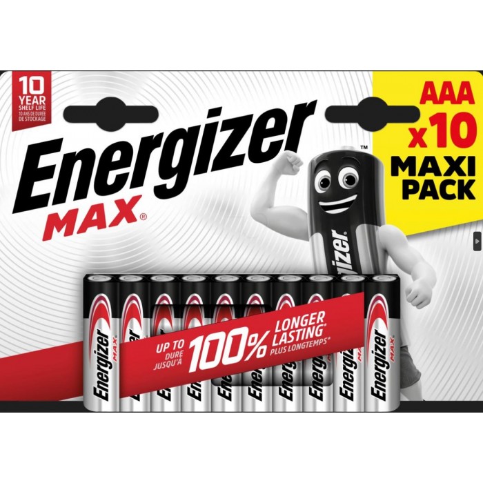 Energizer Max Alkaline AAA (10 τμχ) Energizer Max Alkaline AAA (10 τμχ)
