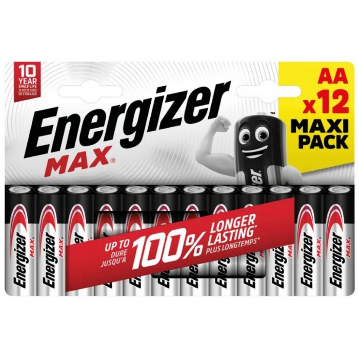 Energizer Max Alkaline AA (12 τμχ) Energizer Max Alkaline AA (12 τμχ)
