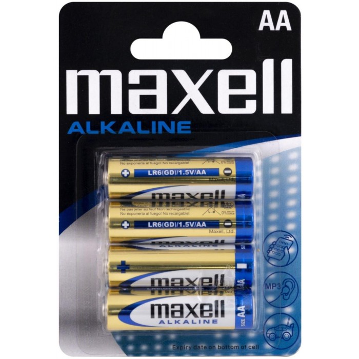 MAXELL Αλκαλική LR6 AA (4τμχ) MAXELL Αλκαλική LR6 AA (4τμχ)