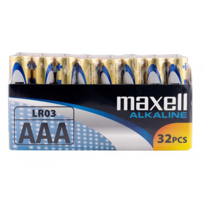 MAXELL Αλκαλική LR03 AAA 32-Shrink MAXELL Αλκαλική LR03 AAA 32-Shrink