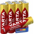 Μπαταρία Varta Longlife Max Power Αλκαλική Mignon AAA B5+3 Μπαταρία Varta Longlife Max Power Αλκαλική Mignon AAA B5+3