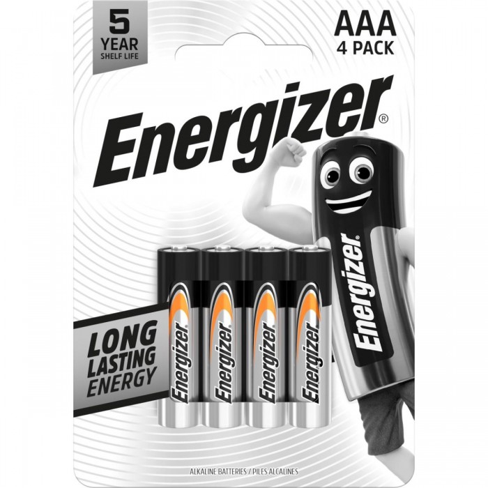 ENERGIZER Everyday Αλκαλική Μπαταρία LR03 AAA 4τμχ ENERGIZER Everyday Αλκαλική Μπαταρία LR03 AAA 4τμχ