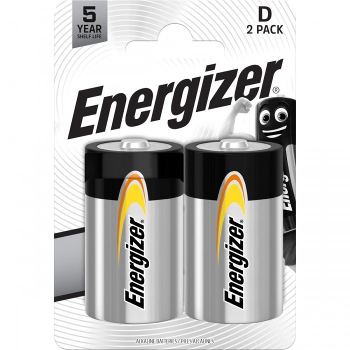ENERGIZER Everyday Αλκαλική Μπαταρία LR20 D BL2 ENERGIZER Everyday Αλκαλική Μπαταρία LR20 D BL2