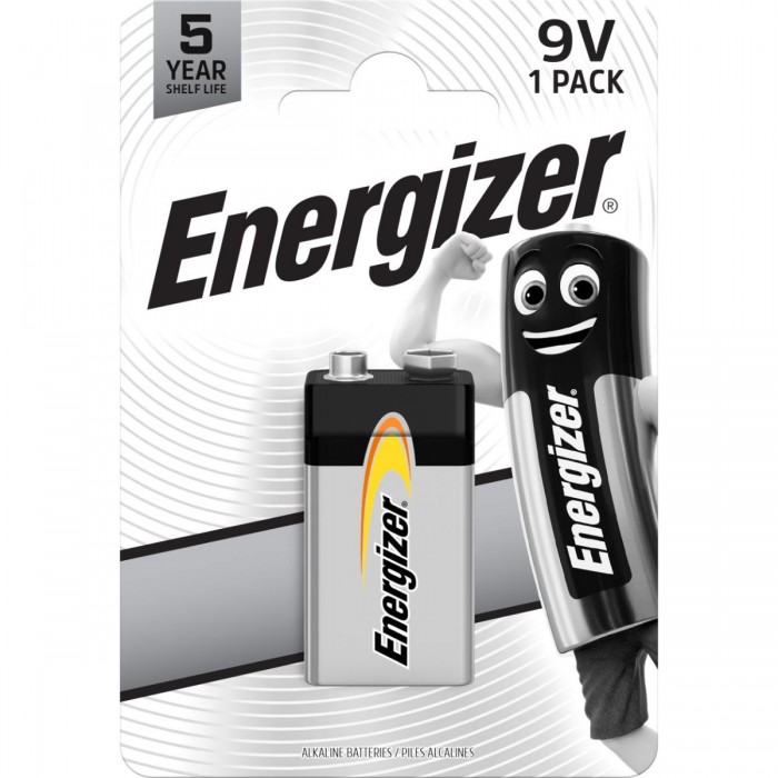 ENERGIZER Everyday Αλκαλική Μπαταρία 6LR61 9V BL1 ENERGIZER Everyday Αλκαλική Μπαταρία 6LR61 9V BL1
