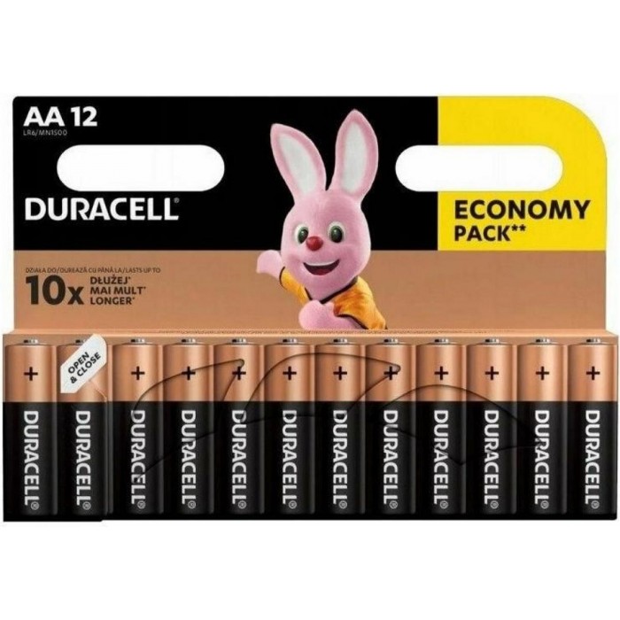 DURACELL Basic MN1500 AA BL12 DURACELL Basic MN1500 AA BL12