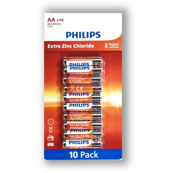 Philips Longlife AA 10 Pack Family Philips Longlife AA 10 Pack Family