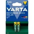 Varta Επαναφορτιζόμενη Solar 550mAh HR03 AAA (2τμχ)