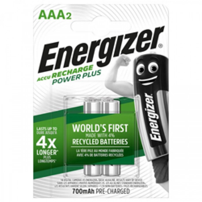 Energizer Επαναφορτιζόμενη AAA 700mAh (2 τμχ) Energizer Επαναφορτιζόμενη AAA 700mAh (2 τμχ)