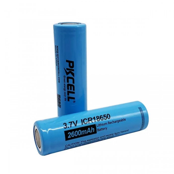 Pkcell ICR18650 3.7V 2600mAh PCB Pkcell ICR18650 3.7V 2600mAh PCB