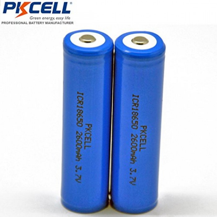 Pkcell ICR18650 3.7V 2600mAh PCB Pkcell ICR18650 3.7V 2600mAh PCB