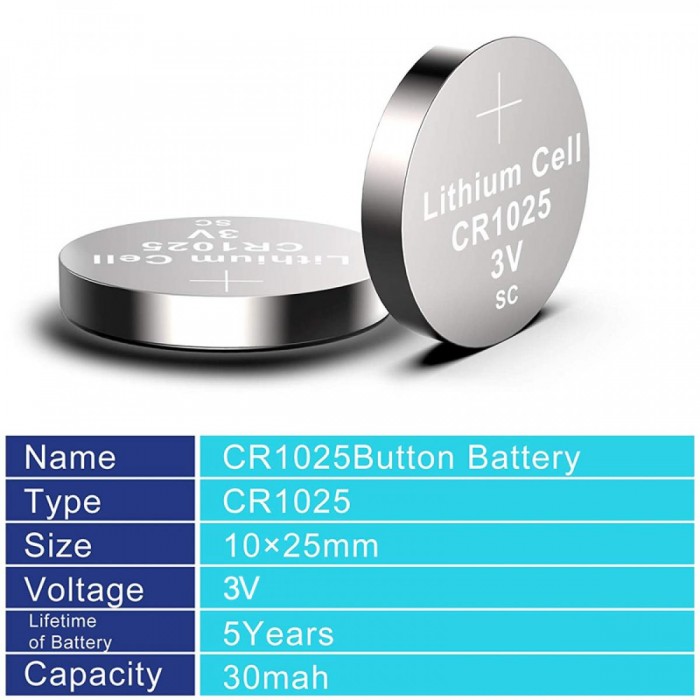 Pkcell Κουμπί Λιθίου CR1025-1B (1τμχ) Pkcell Κουμπί Λιθίου CR1025-1B (1τμχ)