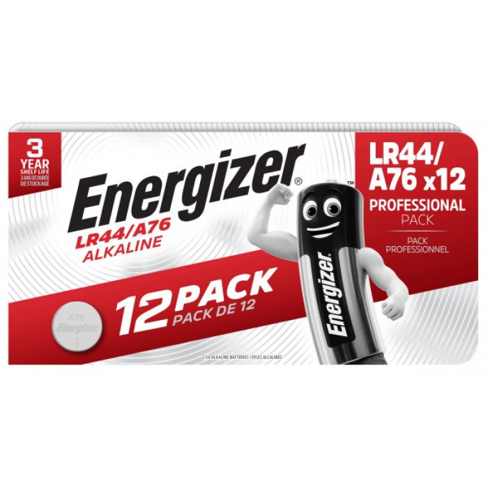Energizer Μπαταρίες Κουμπί AG13 LR44/A76 BP12 Energizer Μπαταρίες Κουμπί AG13 LR44/A76 BP12