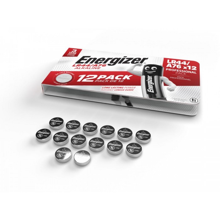 Energizer Μπαταρίες Κουμπί AG13 LR44/A76 BP12 Energizer Μπαταρίες Κουμπί AG13 LR44/A76 BP12