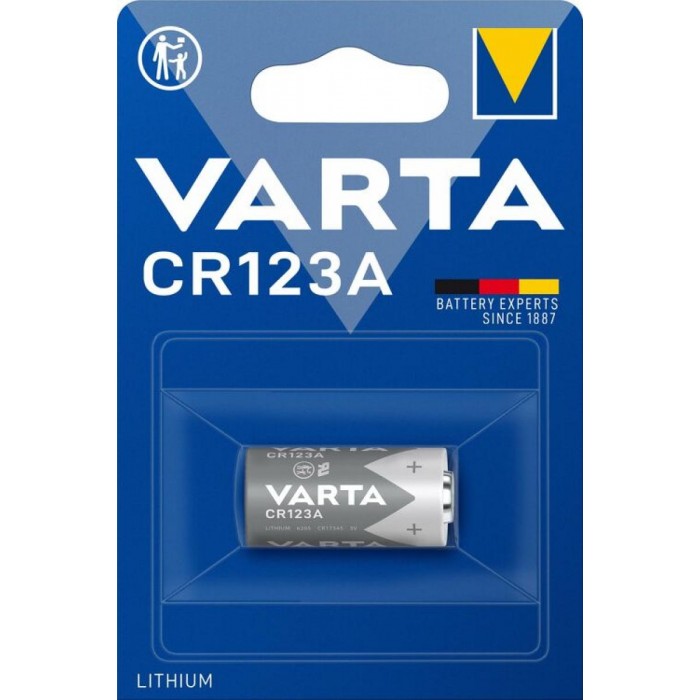Varta Φωτογραφικών Μηχανών CR123 (1τμχ) Varta Φωτογραφικών Μηχανών CR123 (1τμχ)