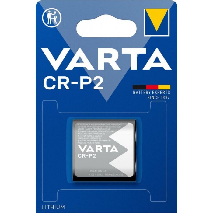 Varta Φωτογραφικών Μηχανών CR-P2 (1τμχ) Varta Φωτογραφικών Μηχανών CR-P2 (1τμχ)