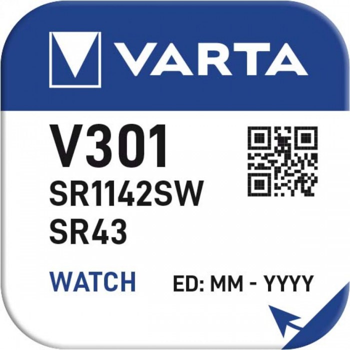 Varta Ρολογιού V301 (1τμχ) Varta Ρολογιού V301 (1τμχ)