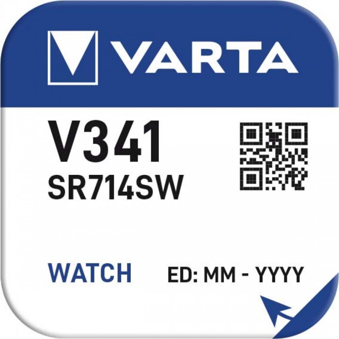 Varta Ρολογιού V341 (1τμχ) Varta Ρολογιού V341 (1τμχ)
