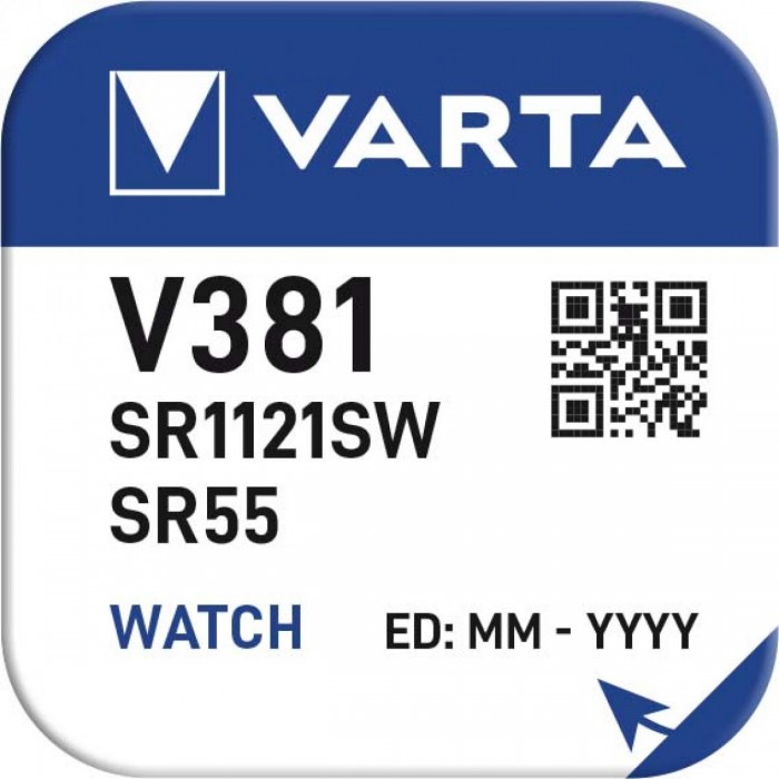 Varta Ρολογιού V381 (1τμχ) Varta Ρολογιού V381 (1τμχ)