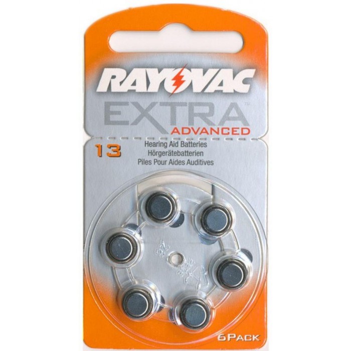 Rayovac Extra Advanced Βαρηκοΐας 13 (6τμχ) Rayovac Extra Advanced Βαρηκοΐας 13 (6τμχ)