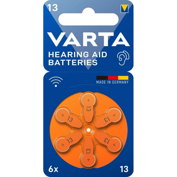 VARTA Μπαταρία Bαρηκοΐας 13 (6 τμχ) VARTA Μπαταρία Bαρηκοΐας 13 (6 τμχ)