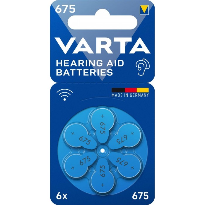 VARTA Hearing Aid 675 (6 τμχ) VARTA Hearing Aid 675 (6 τμχ)