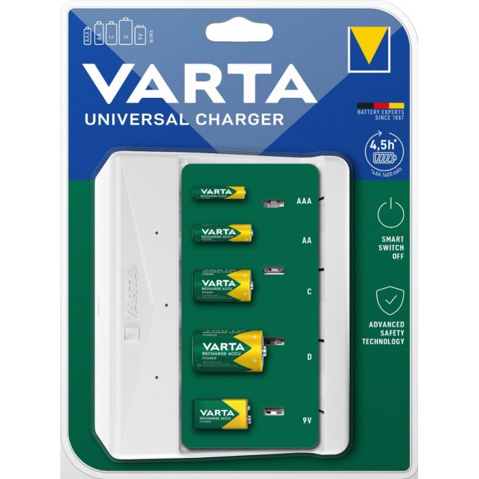 VARTA 57658 101 401 Φορτιστής Γενικής Χρήσης