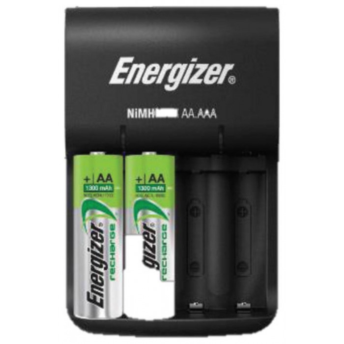 Energizer Base Φορτιστής Μπαταριών Ni-MH με 4 x R6/AA Μπαταρίες 1300 mAh Energizer Base Φορτιστής Μπαταριών Ni-MH με 4 x R6/AA Μπαταρίες 1300 mAh