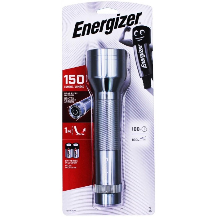 Flashlight ENERGIZER Metal LED 2x D Flashlight ENERGIZER Metal LED 2x D