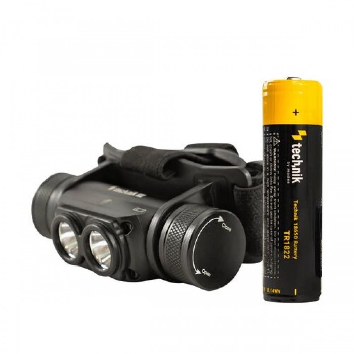 Technik Φακός Κεφαλής H32 με Μπαταρία 1x18650 OSRAM P9 & USB-C 1000lm Technik Φακός Κεφαλής H32 με Μπαταρία 1x18650 OSRAM P9 & USB-C 1000lm