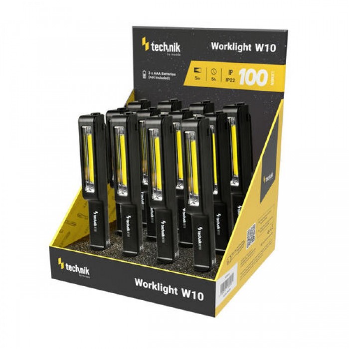 Technik Φακός W10 COB 100lm