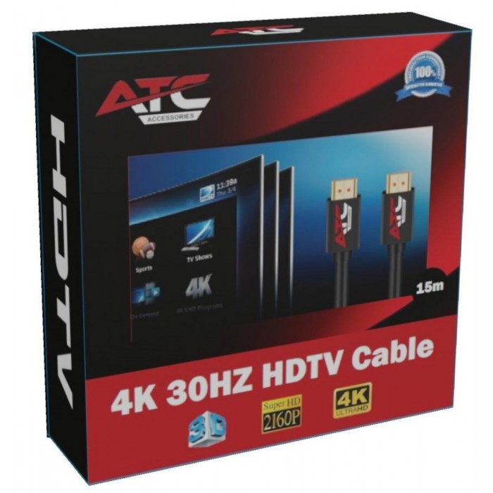 ATC Cable HDMI 2.0V Premium 15m 4K 30HZ ATC Cable HDMI 2.0V Premium 15m 4K 30HZ
