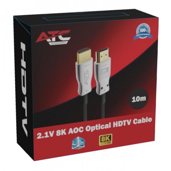 ATC HDTV 2.1V 8K AOC Optical cable 10m ATC HDTV 2.1V 8K AOC Optical cable 10m