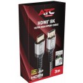 ATC HDMI 2.1V 8K Premium Καλώδιο 60Hz 3m ATC HDMI 2.1V 8K Premium Καλώδιο 60Hz 3m
