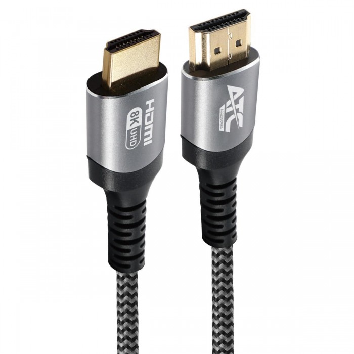 ATC HDMI 2.1V 8K Premium Καλώδιο 60Hz 5m ATC HDMI 2.1V 8K Premium Καλώδιο 60Hz 5m