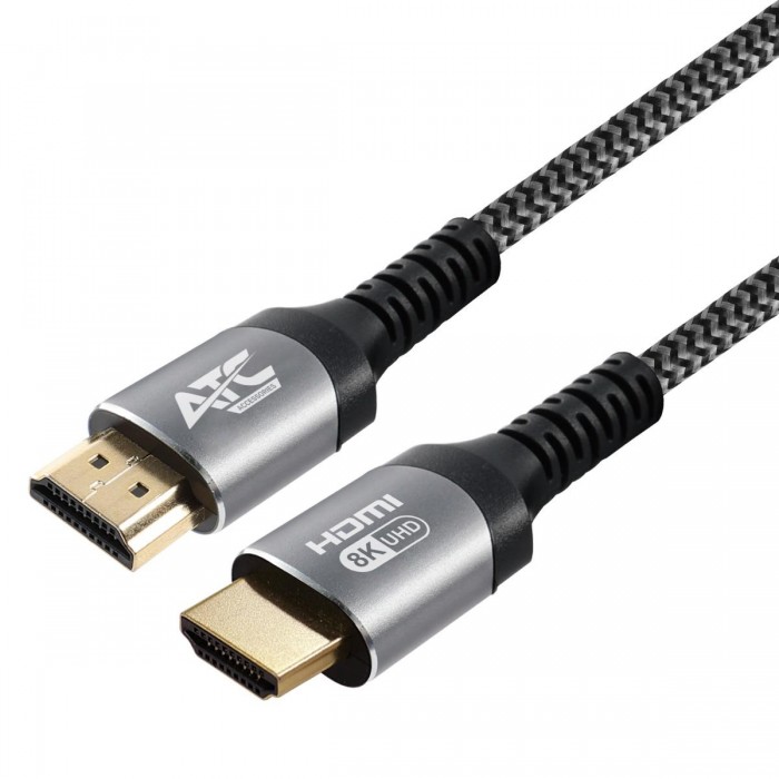 ATC HDMI 2.1V 8K Premium Καλώδιο 60Hz 5m ATC HDMI 2.1V 8K Premium Καλώδιο 60Hz 5m
